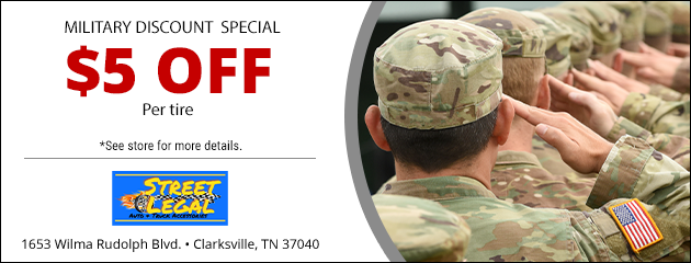 Military Discount Special